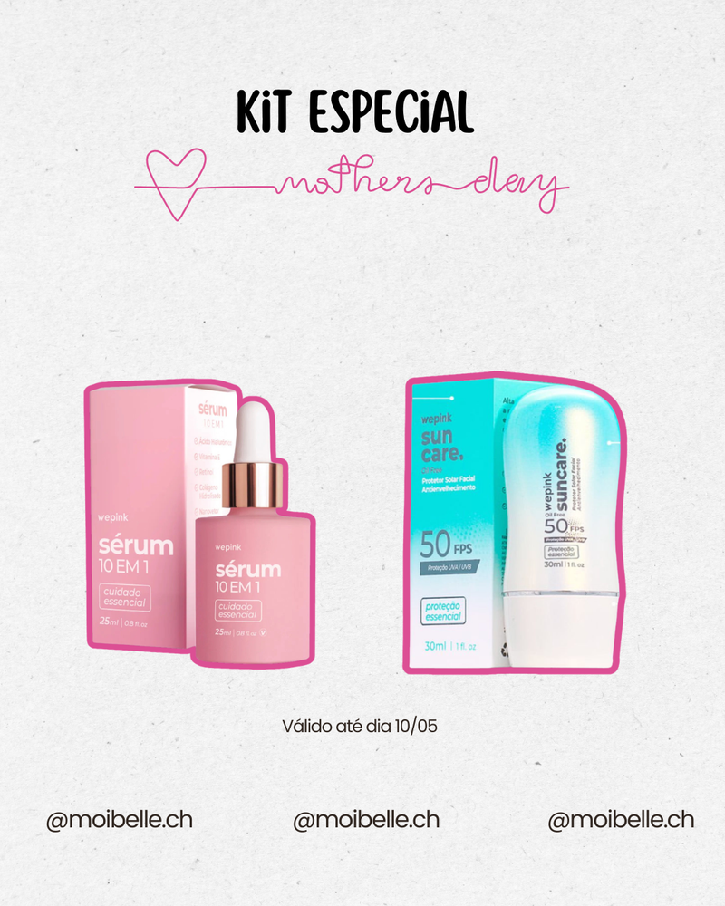 Serum + Protetor Solar