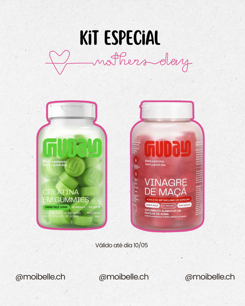 Kit Creatina+Vinagre de maca GuDay
