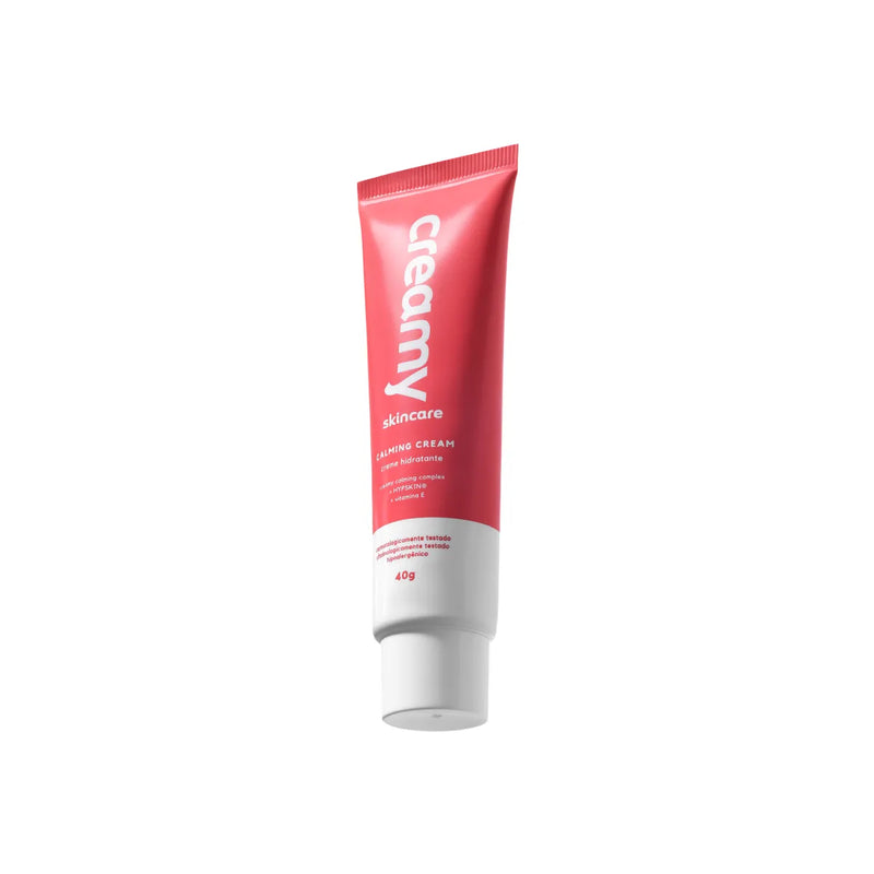 Calming Cream Hidratante Calmante +HYPSKIN +Vit E +Alfa-Bisabolol - Creamy