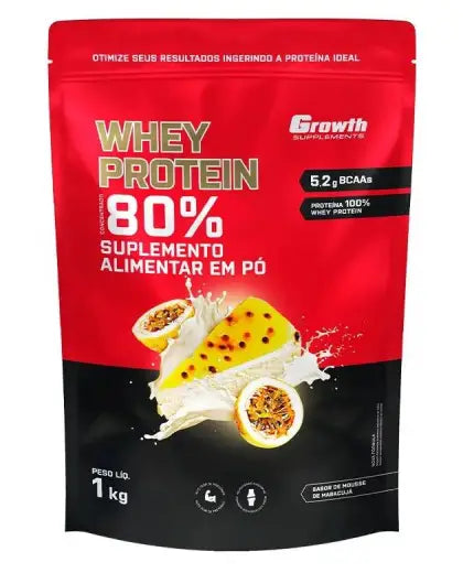 Whey Protein Concentrado 1kg Growth