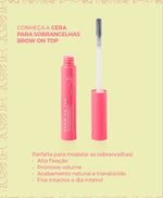 Kit Gel de sobrancelha RubyRose - Natália Beauty