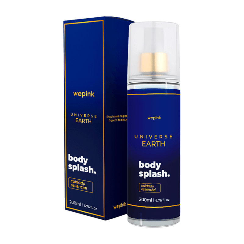 Body Splash Universe Earth Desodorante Colônia 200ml