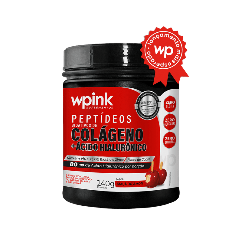 Colágeno maçã do amor