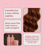 Kit Shampoo + Condicionador + Máscara