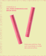 Kit Gel de sobrancelha RubyRose - Natália Beauty