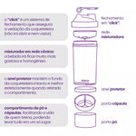 Kit Shaker Purple + Cabelos e unhas
