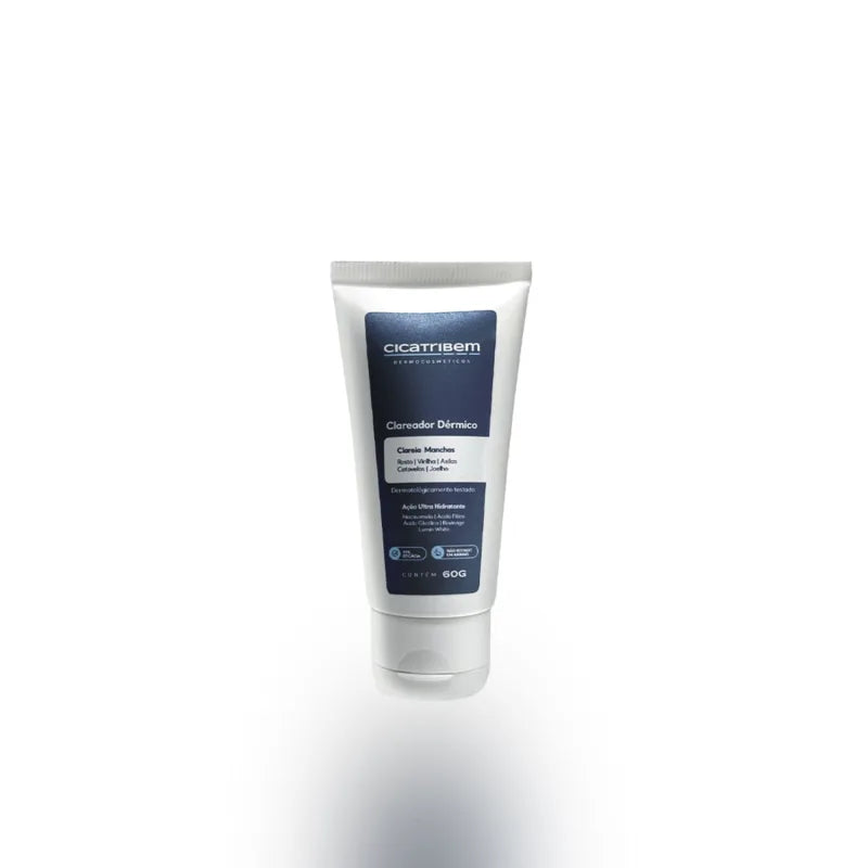 Creme Clareador de Manchas no Rosto e Corpo Clareador Dérmico cicatribem 60g