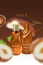 Kit Paixão Avelã Loção Hidratante e Óleo Corporal de Amêndoas com Avelã