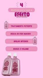 Kit Efeito Soneca Shampoo, condicionador, mascara e perfume Gold Spell