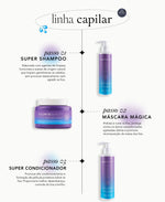 Linha Mágica: Shampoo + Máscara + Condicionador
