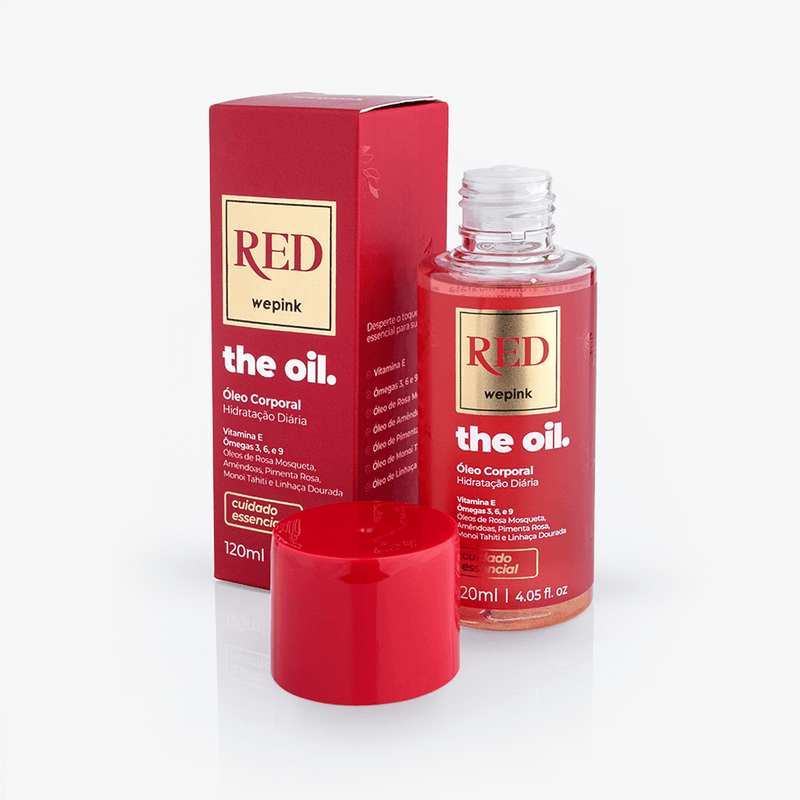 The Oil Óleo Corporal Red We pink 120ml
