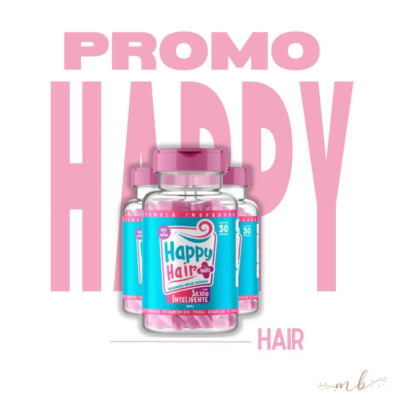 Tratamento capilar para 3 meses HappyH.