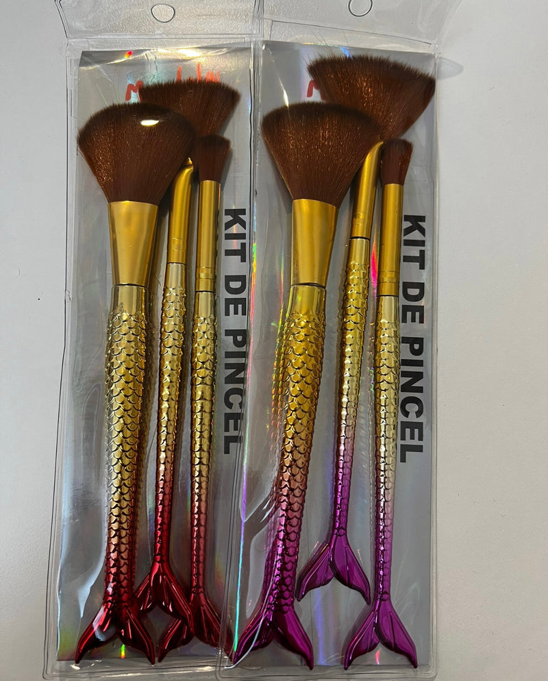 ✨Kit Pincel cauda de sereia