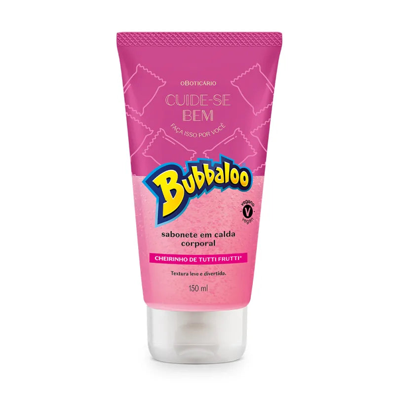 Sabonete Líquido em Calda Cuide-se Bem Bubbaloo Tutti Frutti 150ml