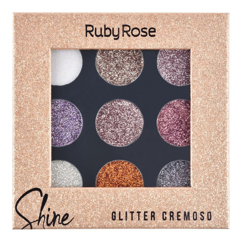 Paleta Shine Glitter-Ruby Rose